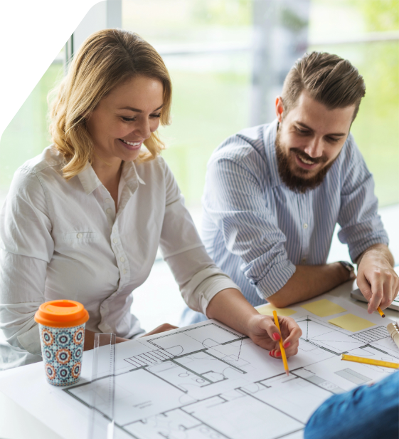 Team assessing risk management challenges